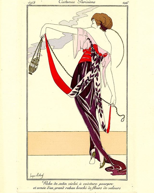 From Journal des dames et des modes, September 10, 1913.
#fashion #fashionhistory #fashionplate #pochoir #fitspecialcollections #fitnyc #fashioninstituteoftechnology #designarchives