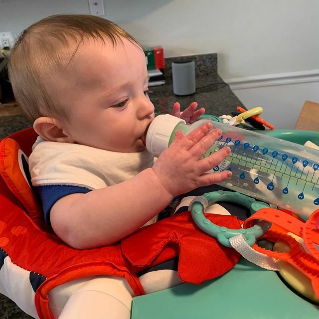 CarissaSurber's tweet photo. Today’s #dailydeacon is brought to you by motor skills: he is learning to hold his favorite object since 24 hours ago! https://t.co/lnTEai8TmA https://t.co/6NYIDEcQrZ