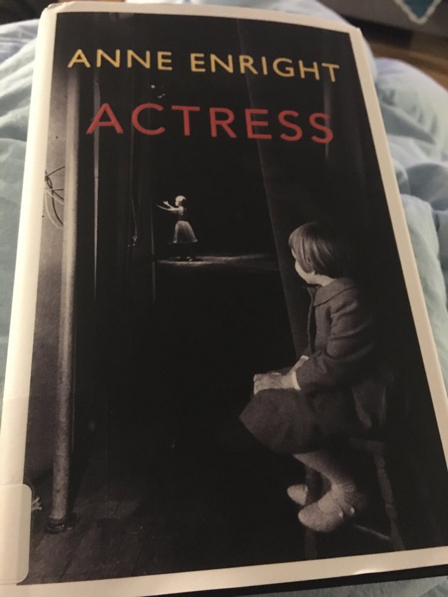 Book 17: Actress by Anne Enright. Beautifully written story of an old fashioned movie star told by her daughter. Mystery, motherhood & madness make this faux memoir an interesting read. Slow paced, subtle but incredible.  #BookReview