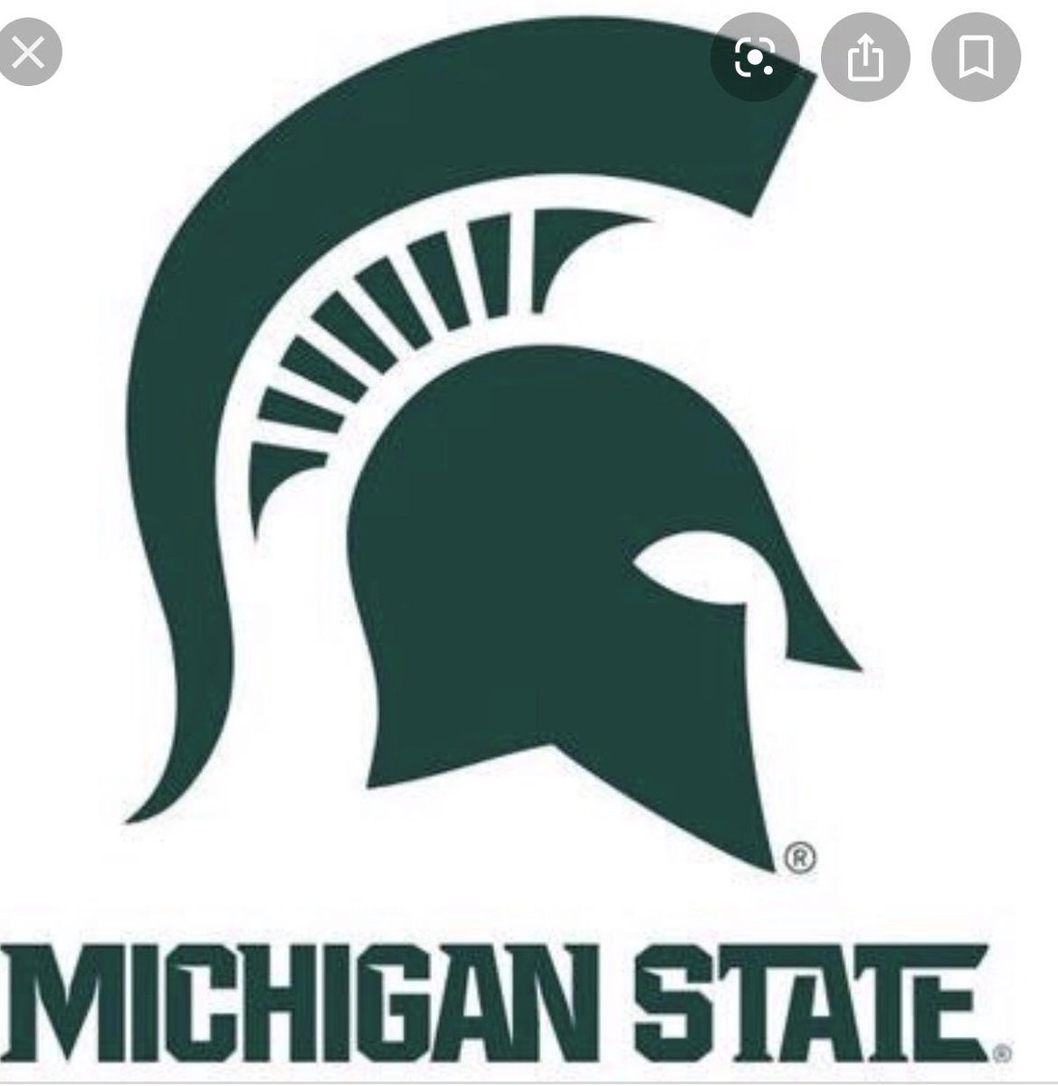 jardingilbert1's tweet photo. Blessed to say I’ve EARNED a scholarship from Michigan State University 🙏🏾🤍. @CoachMikeTress #GoGreen #RIPMamba https://t.co/Tcq2WsnapV