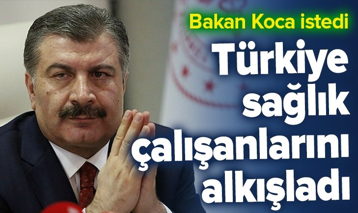 Türkiye sağlık çalışanlarını alkışladı! ow.ly/tqB450yQjhN