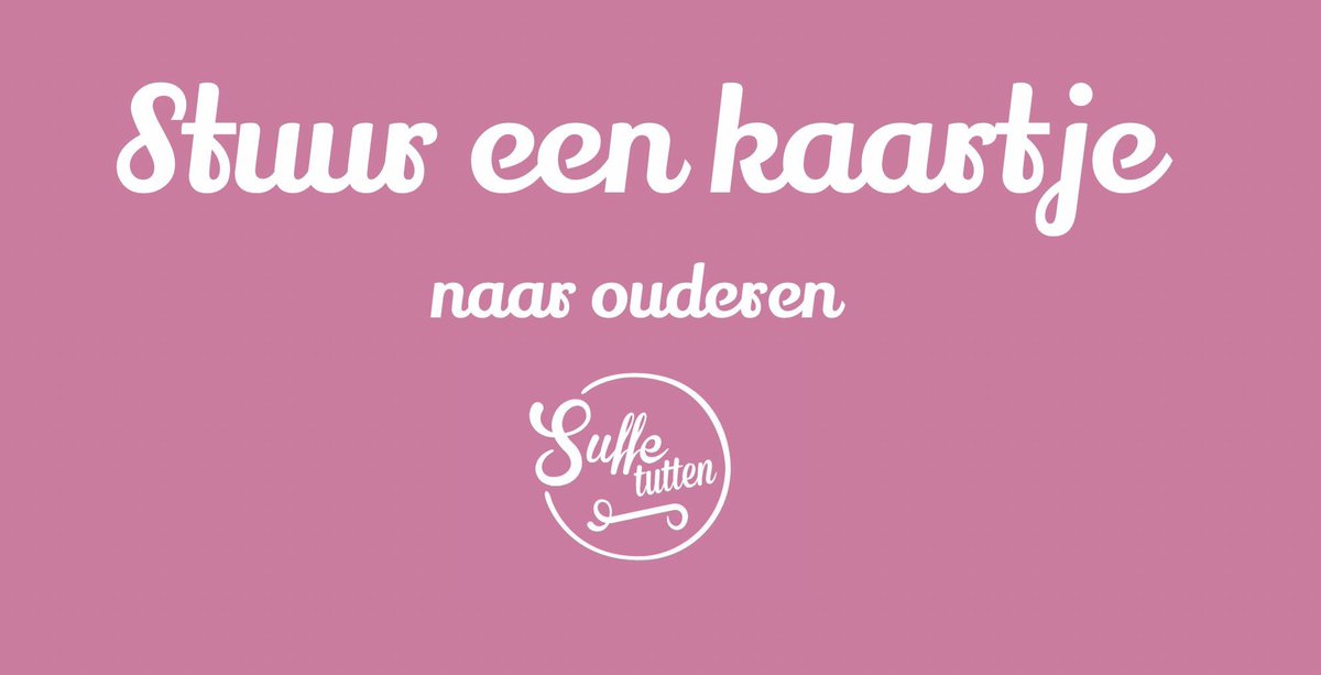 STUUR EEN KAARTJE NAAR OUDEREN. Veel ouderen krijgen geen bezoek doen en we een oproep aan jullie; maak zelf een kaartje en stuur deze naar 1 van de locaties: svrz.nl/onze-locaties/… 
@SVRZZeeland #dankjewel