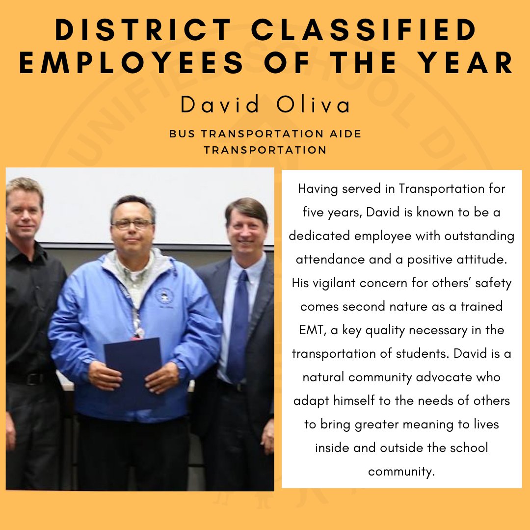 PowayUnified's tweet photo. While we continue to monitor circumstances surrounding COVID-19, we also want take a moment &amp; honor our 2020 #PowayUnified Classified Employees of the Year. Join us in celebrating these visionaries who have such a positive impact on our students. 
https://t.co/TwBkszWEMX https://t.co/SOzbuEUByg