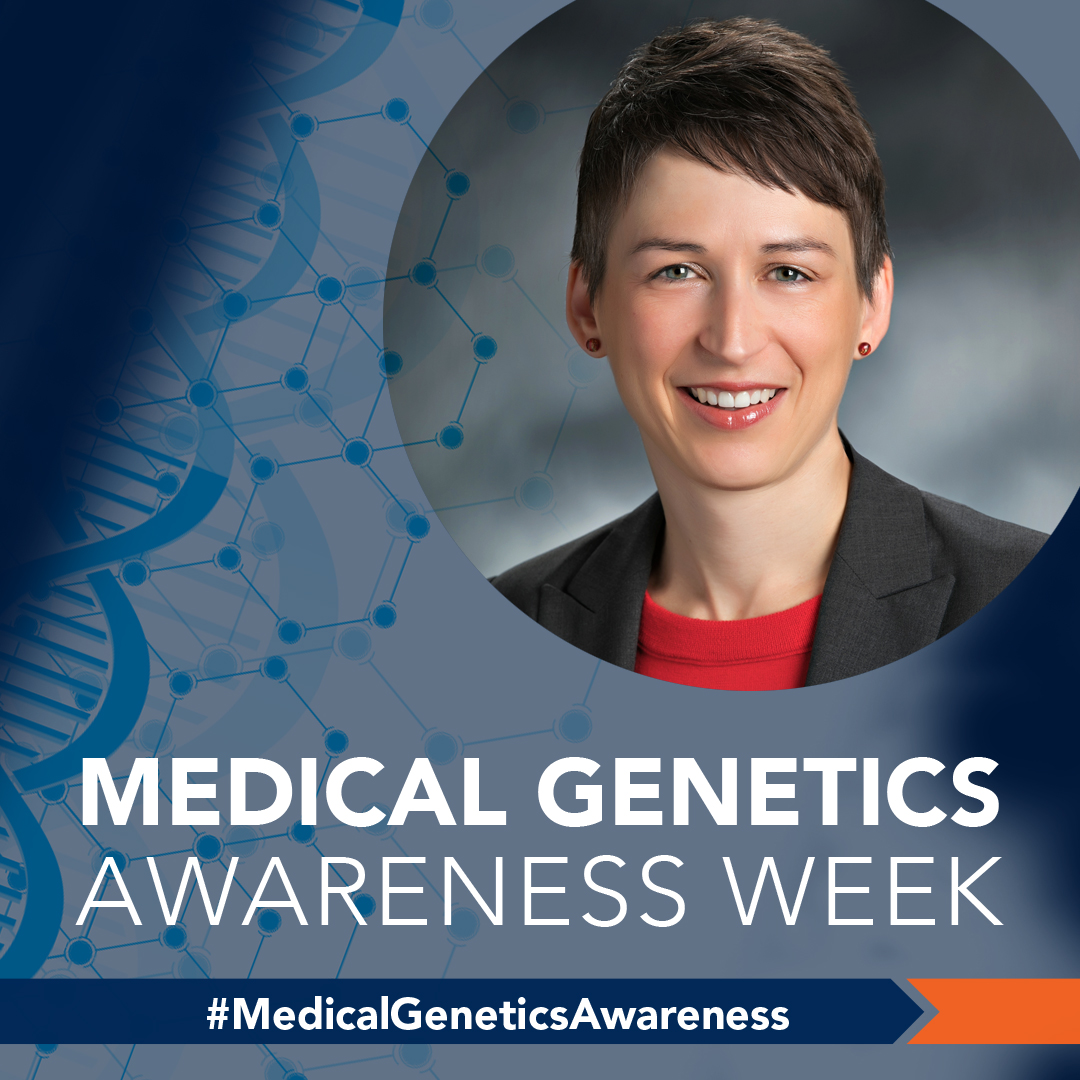 “The day I first learned about how genes (proteins) combine and interact to make humans, I thought it was the coolest thing going. In 22 years of subsequent study, this fascination has not waned!” 
#MedicalGeneticsAwareness #IamaMedicalGeneticist