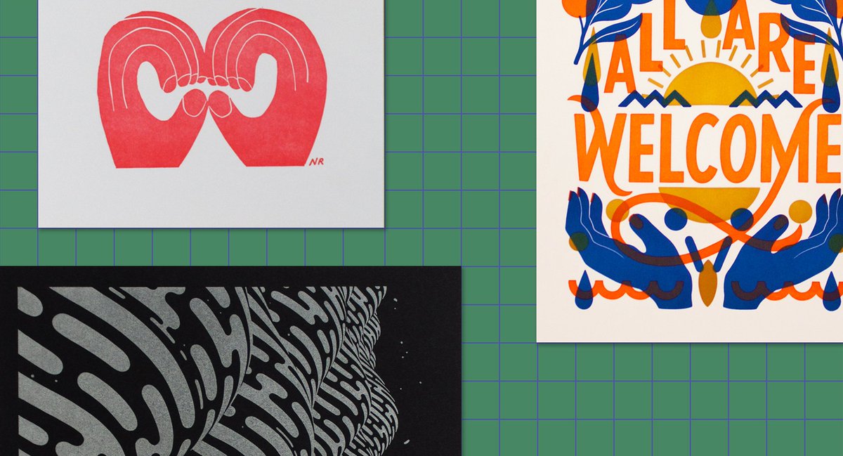 mohawkpaper's tweet image. Social distancing means more time for paper inspiration! Have you gotten your hands on #MakeWithMohawk Print Set 03 yet?
This set pairs Crane's Lettra with letterpress featuring work from @brendantheblob, @supernicelttrs & Nathaniel Russell: bit.ly/38t9I5q