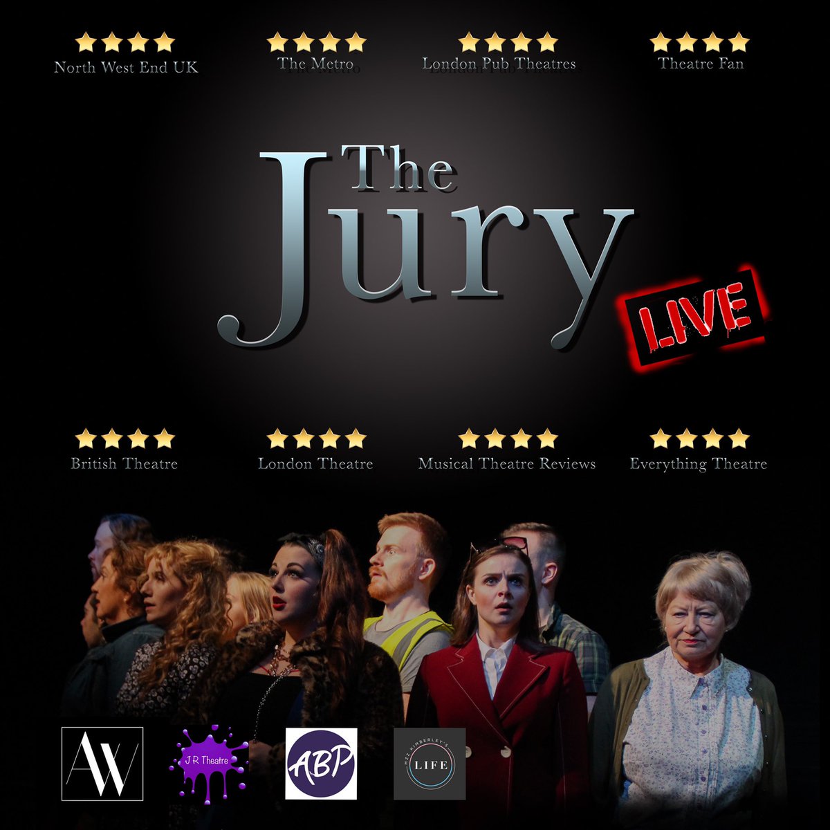 TheJuryUK's tweet photo. For anyone who missed our production earlier this year and those who want to hear it again, we are releasing the live audio recording in 5 mini episodes Monday to Friday next week.

More news to follow over the weekend and how you can access the live recording of the piece. https://t.co/mUBHVDZsbk