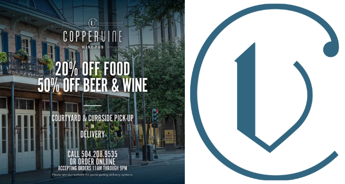 Copper Vine Wine Pub (@vine_pub) on Twitter photo You’ve been there for us! Let us be there for you! We’re all in this together and we all need to eat and drink maybe a bottle of wine or two.
Courtyard & Curbside Pick-up, Delivery options available.
Call 504-208-9535 or order online at coppervinewine.com <a href="/CmGiarrusso/">Joseph I. Giarrusso III</a> You’ve been there for us! Let us be there for you! We’re all in this together and we all need to eat and drink maybe a bottle of wine or two.
Courtyard & Curbside Pick-up, Delivery options available.
Call 504-208-9535 or order online at coppervinewine.com <a href="/CmGiarrusso/">Joseph I. Giarrusso III</a>