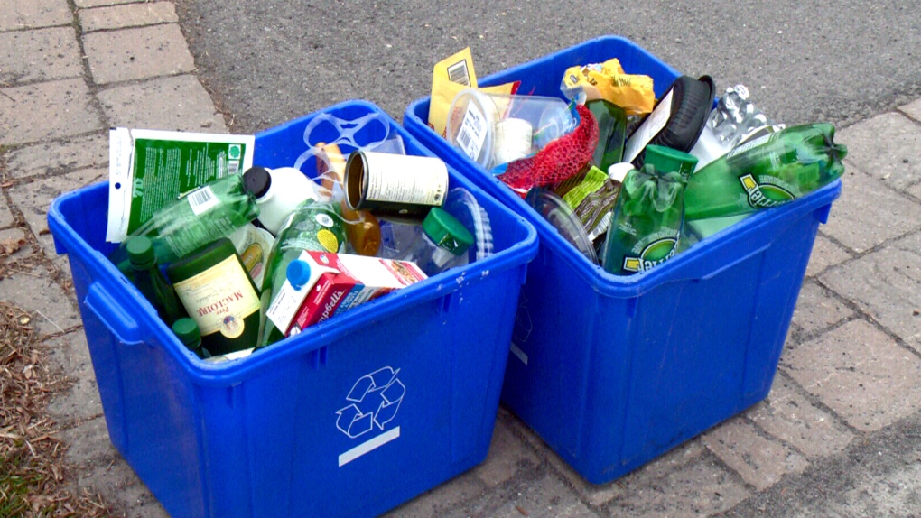 If you're sick, the region is asking that you throw things like water bottles in the garbage instead of the blue bin. ctv.news/4ax9tvK