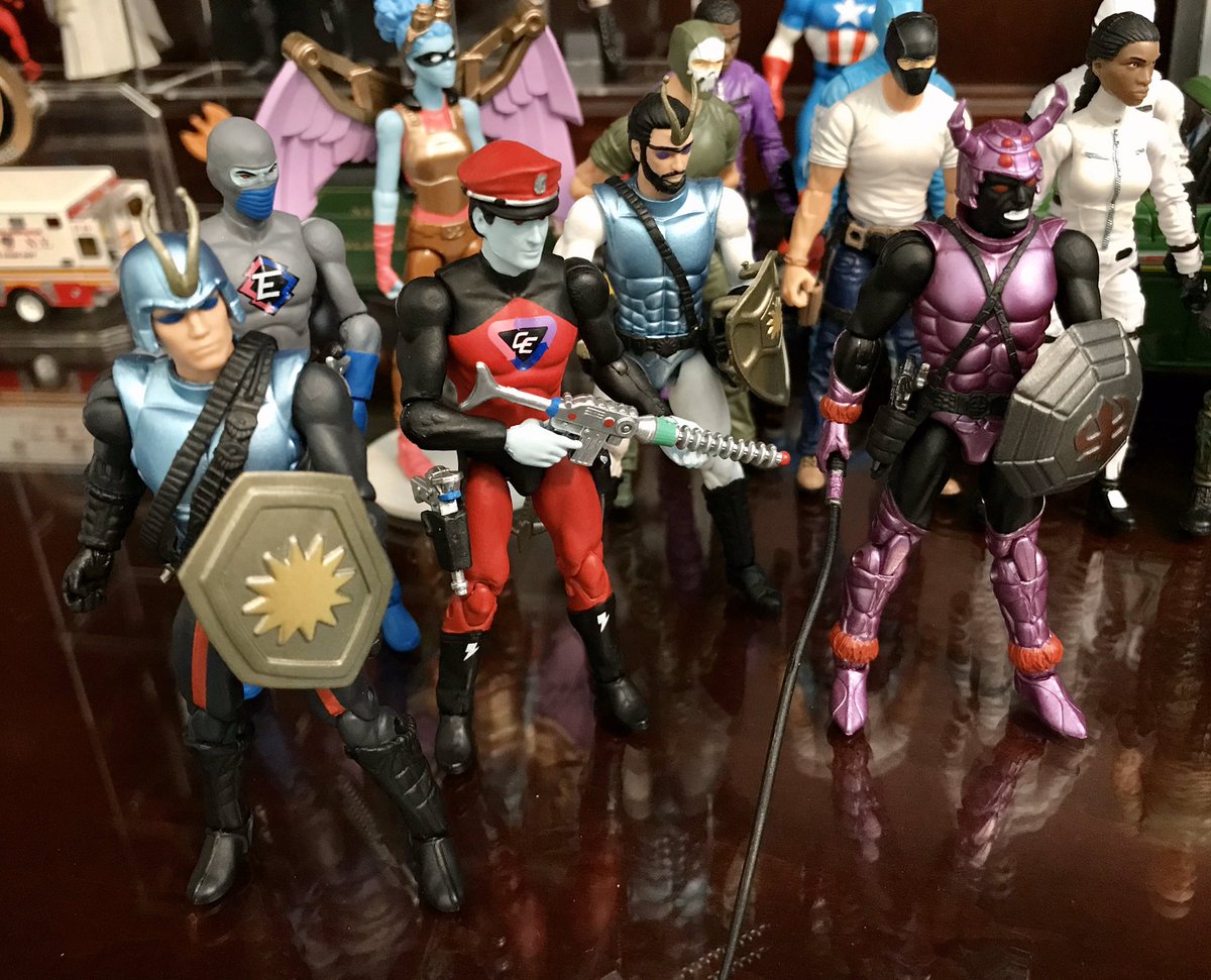 NOSDiecast's tweet photo. Also really impressed with these new Comic Adventure Heroes and #Sectaurs by #ZicaToys. Love the size. #actionfigures #toys #kickstarter https://t.co/06N5MMFwgV