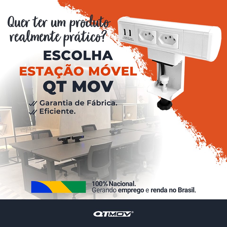 QTMOV's tweet photo. Quer um produto realmente prático? Não se engane, a melhor é QT Mov! ✅

🇧🇷 Produtos 100% Nacionais e com Garantia de Fábrica.

A Estação Móvel pode ser instalada e removida para ser utilizada onde você precisar.

Opte pela Estação Móvel QT Mov! https://t.co/qNjagYAbcb #QTMov https://t.co/pr26Ka0lEV