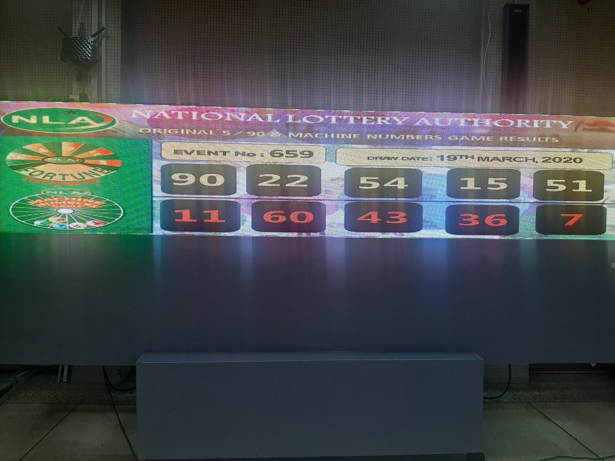 thursday result lotto