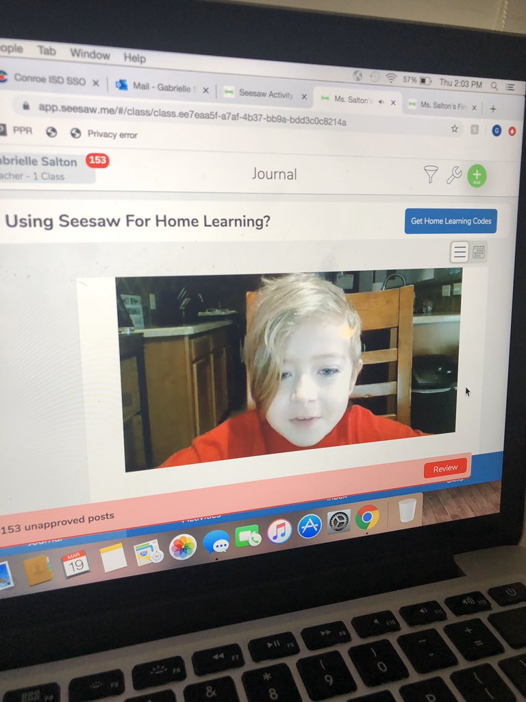 I got to see the precious faces of some of my students today. They gave me book reviews on @Seesaw  ! I would love to have a class full of their smiling faces, but this will do for now! ❤️ #remotelearning #SeesawChat @FordCISD