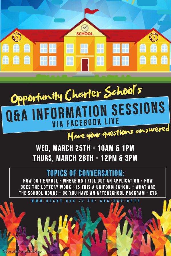 Opportunity Charter tweet media