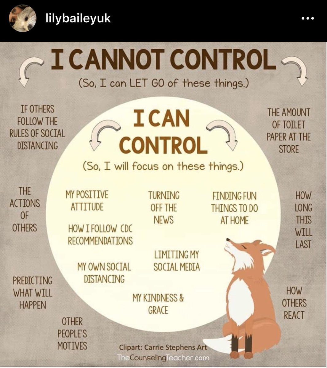 OCDKansas's tweet photo. As @LilyBaileyUK says #focus on the things you can #Control, not the things you cannot control. We will get through this!!
#OCD #mentalhealth #ican #strengthoverfear. As @CBTSCHOOL says it’s a beautiful day to do hard things. You’ve got this!! https://t.co/QTISc63Tiy
