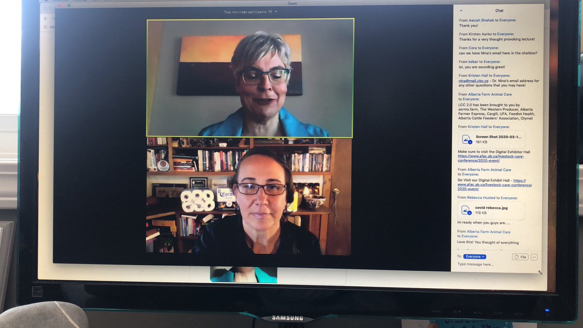 Love the moderating by <a href="/DianneFinstad/">Dianne Finstad</a> at #LCC2point0! Next up <a href="/TLAERRebecca/">Rebecca Gimenez</a> on farm preparation in the face of COVID-19