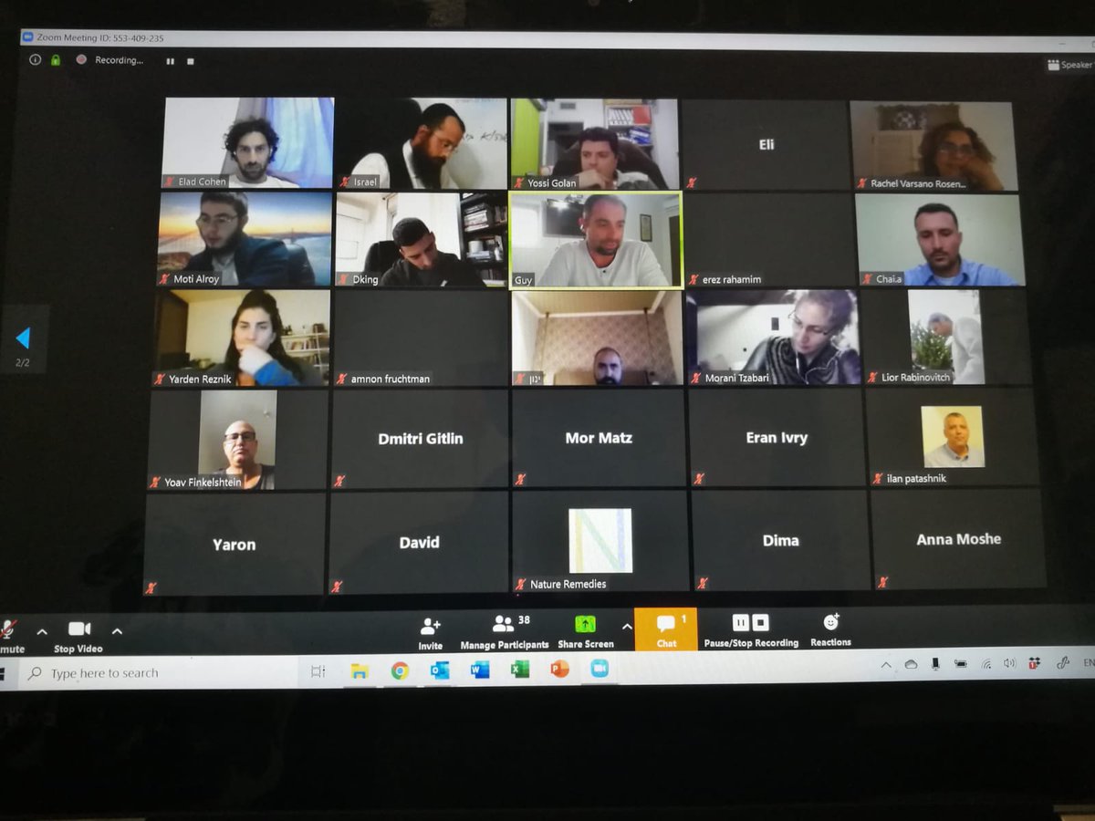 TalCatran's tweet photo. Challenging times call on people willing to adjust and #persevere.
๐Thanks all for making the effort.
Don't Hesitate, Accelerate!!!๐๐๐
@TalCatran
#Ga2tech #SIDTech #Disruptech
@msft4startups @ISRLInnovation @altairvc
#innovation #startupnation #investors #startups https://t.co/4uXQZmW7O6