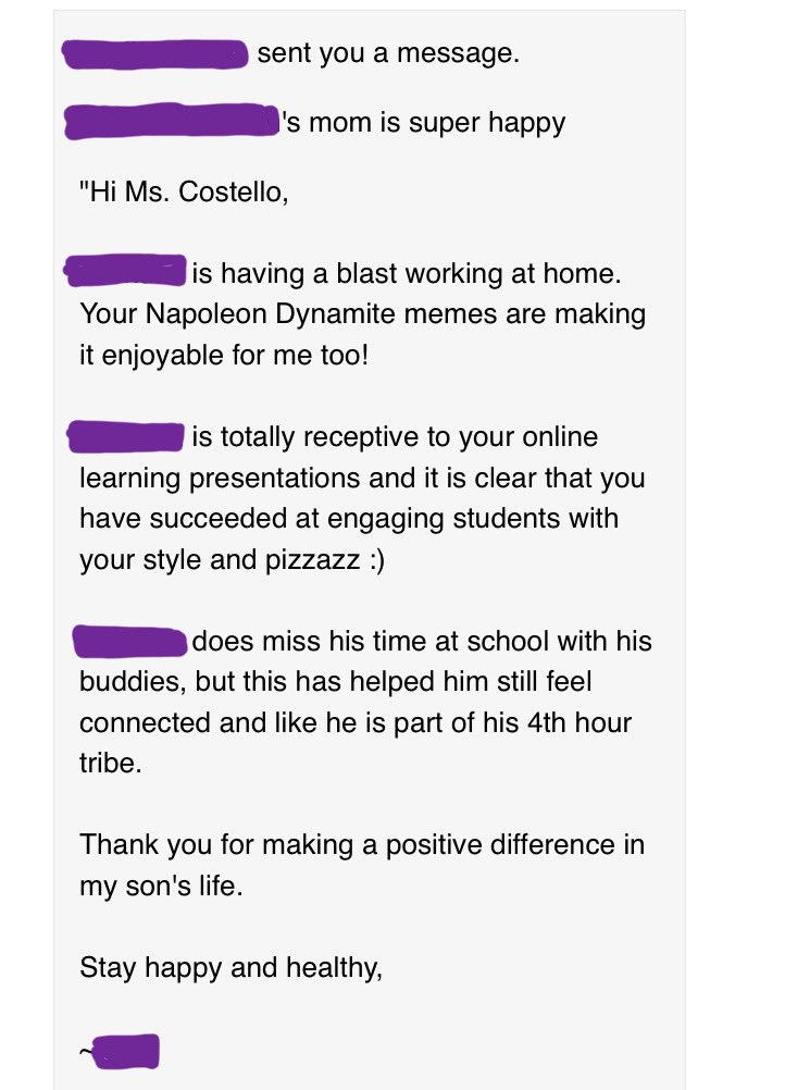 MsAnneCostello's tweet photo. It’s been an exhausting and utterly surreal week.  Then this arrived in my inbox today!  #BakerFamily https://t.co/LmqNcv0gmV