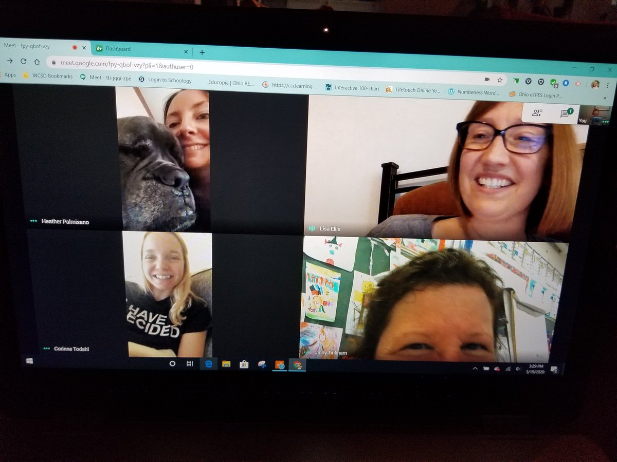 Love collaborating with my team! We are definitely #BetterTogether #wccares #lovewc <a href="/HeatherPalmisa1/">Heather Palmisano</a> <a href="/cindytink1027/">cindytink</a> <a href="/MissTodahlCPE/">Corinne Todahl</a> <a href="/CloughPikeElem/">Clough Pike</a> <a href="/WestCler/">West Clermont Schools</a>