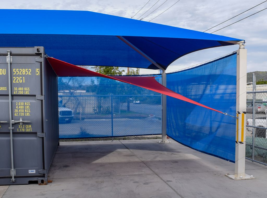 WholesaleShade's tweet photo. Shade Sail Design Ideas: Edge - Keder - plastic tubing that is sewn into one edge. This is then fed into an A-rail that is attached to a wall. One side of the sail is flush against a wall while the other sides are a traditional sail shape. #ShadeSails #ShadeSailDesign #Keder #SSU https://t.co/x88l7fQWwl