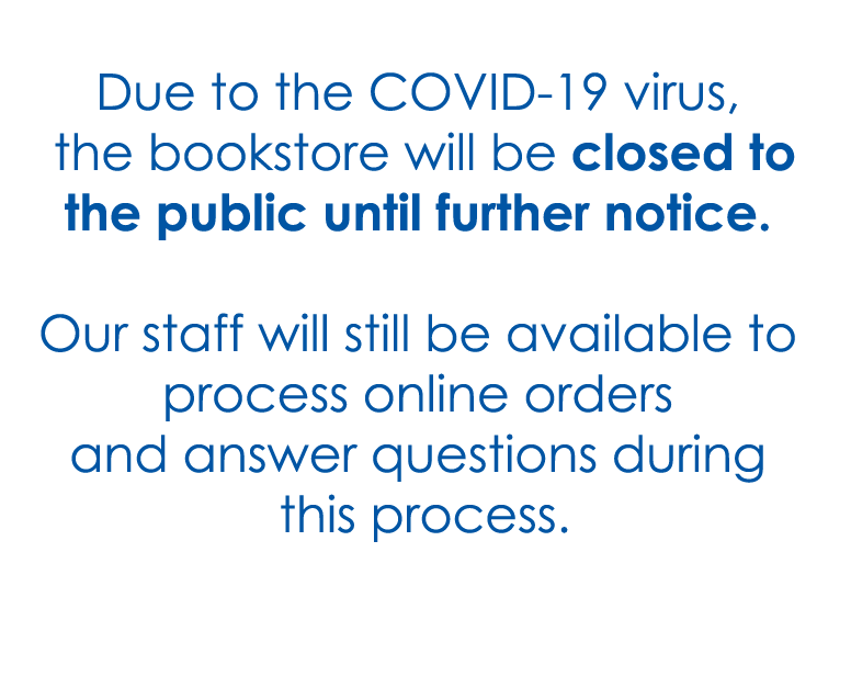 thecbmstore's tweet photo. Due to the COVID-19 virus, the bookstore will be closed to the public after Thursday, March 19, 2020 until further notice. Our staff will still be available to process online orders and answer questions during this process. https://t.co/sCCCGsj8f8