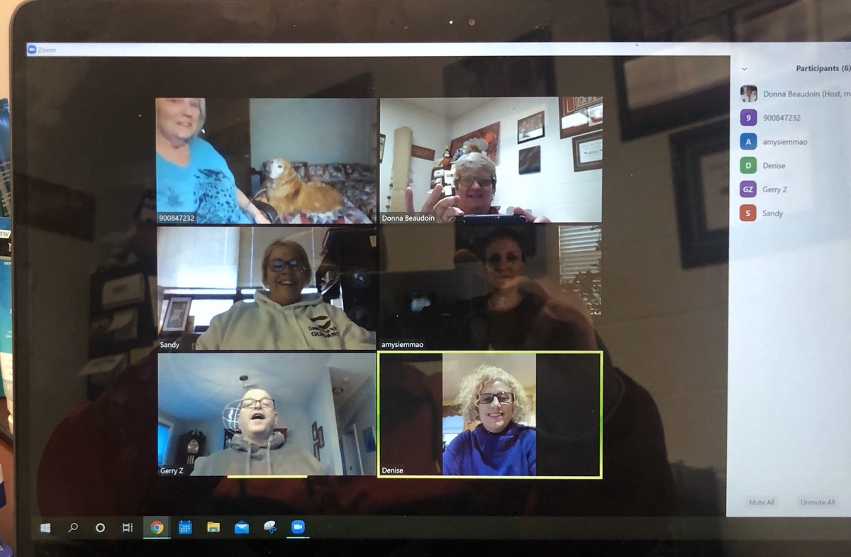 First official Guidance department  virtual “Zoom” meeting.  Went well we are ready to support our CHS students.