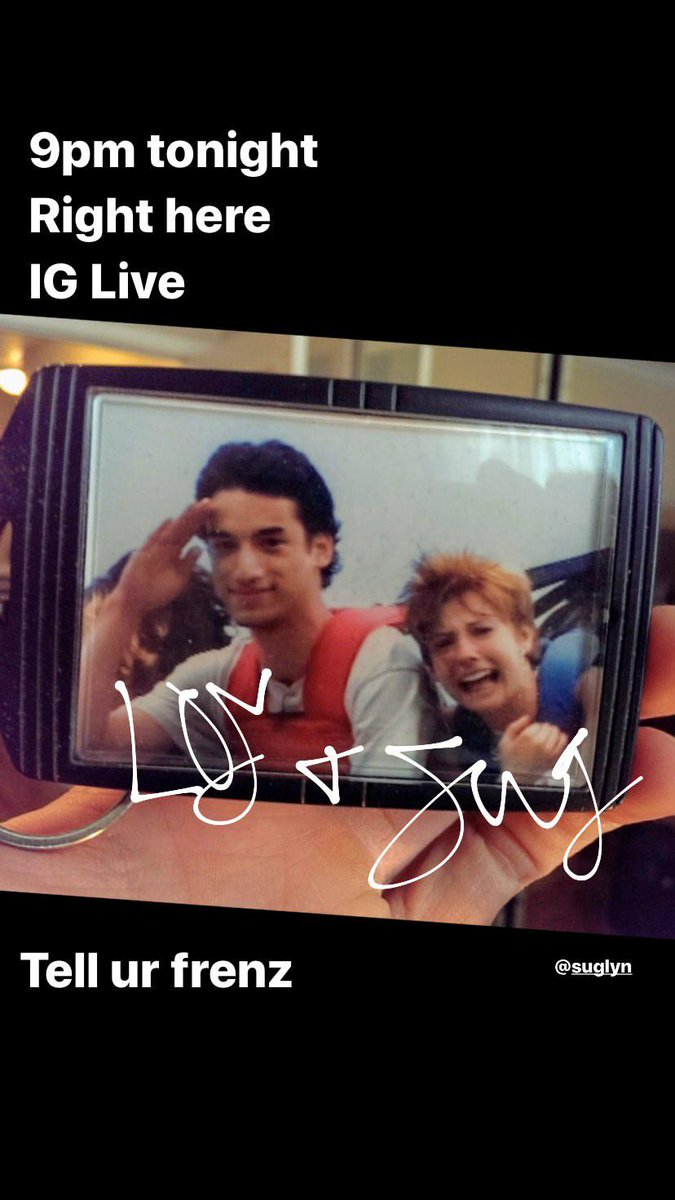 FRENZ! Join me on my Instagram Live (<a href="/losbot/">Carlos Bustamante</a>) at 9pm tonight where me and <a href="/sucrelyn/">Sugar Lyn</a> are REUNITING JUST FOR YOU #thezone #ytv #QuarentineLife #Canada