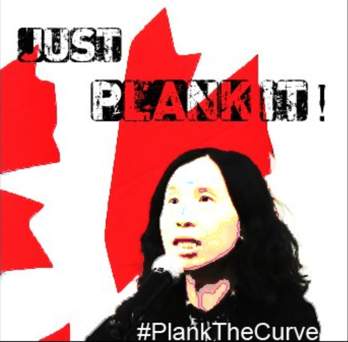 picardonhealth's tweet photo. "We need to plank the curve, not just flatten it" - @CPHO_Canada delivered the #COVID19 quote of the day. https://t.co/bTcG2AgwSa via @DocDellaire #SocialDistancing #FlatteningTheCurve #PlankTheCurve https://t.co/DlBeJfCvmU
