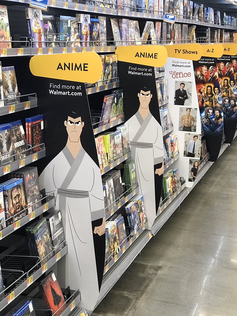 musashden's tweet photo. Excuse me Walmart but Samurai Jack is not anime. #whodesignedthis https://t.co/YJr48EoK9a