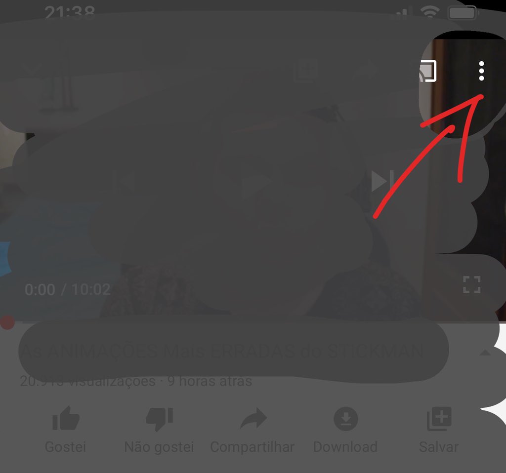 cherryrar's tweet image. oi mores td bem hj vou ensinar vcs a denunciarem conteúdo sexualmente explícito em vídeo de canal infantil ok? vamo lá é bem fácil:
vc abre o vídeo que precisa ser denunciado, clica nos 3 pontinhos em cima: