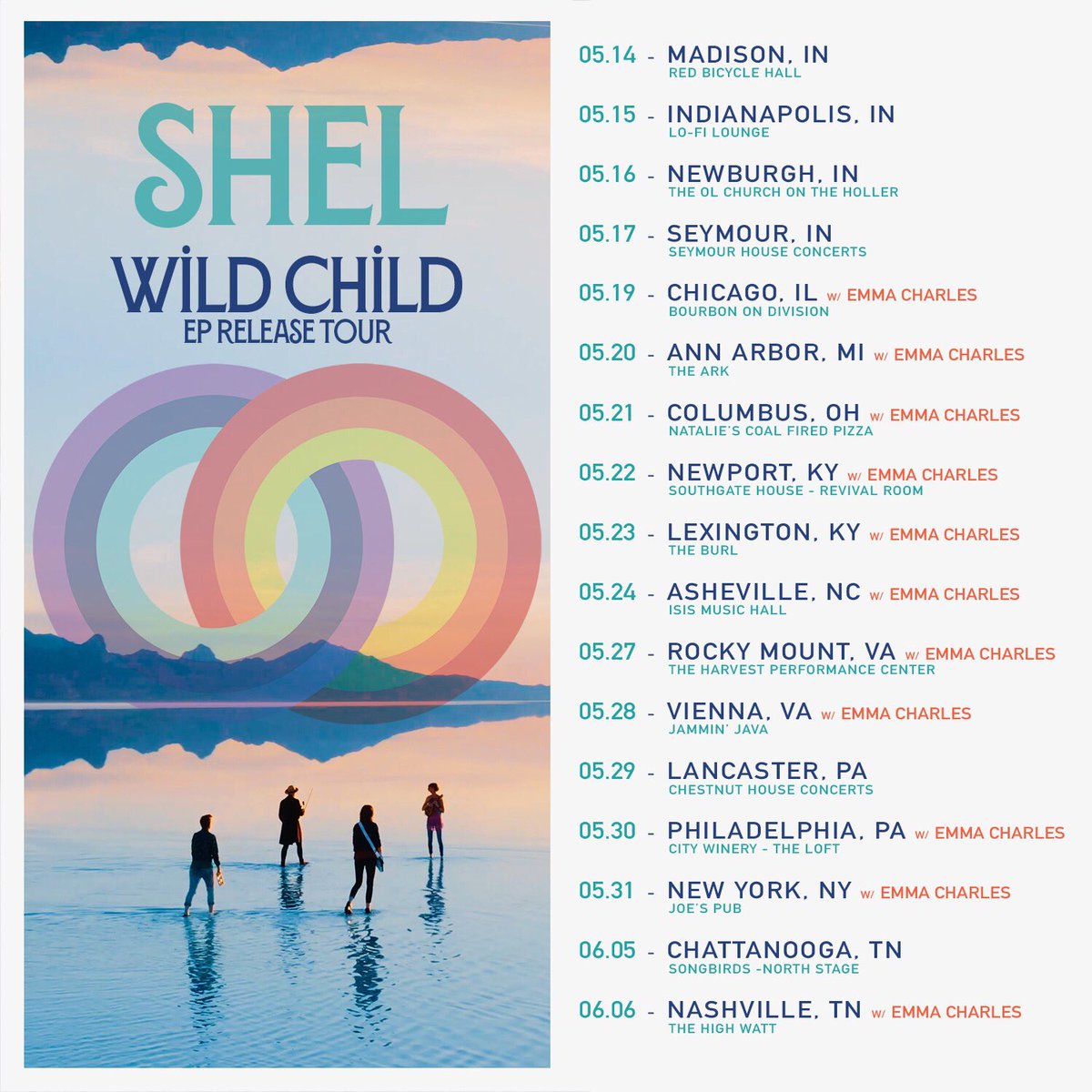 SHEL (@iloveshelmusic) on Twitter photo TOUR UPDATE🌈 We’re so excited to have the beautiful songstress <a href="/EmmaCharlesM/">Emma Charles</a> joining us for our May tour ❤️⠀
Tickets on sale now 🎟
shelmusic.com/#tour-section TOUR UPDATE🌈 We’re so excited to have the beautiful songstress <a href="/EmmaCharlesM/">Emma Charles</a> joining us for our May tour ❤️⠀
Tickets on sale now 🎟
shelmusic.com/#tour-section