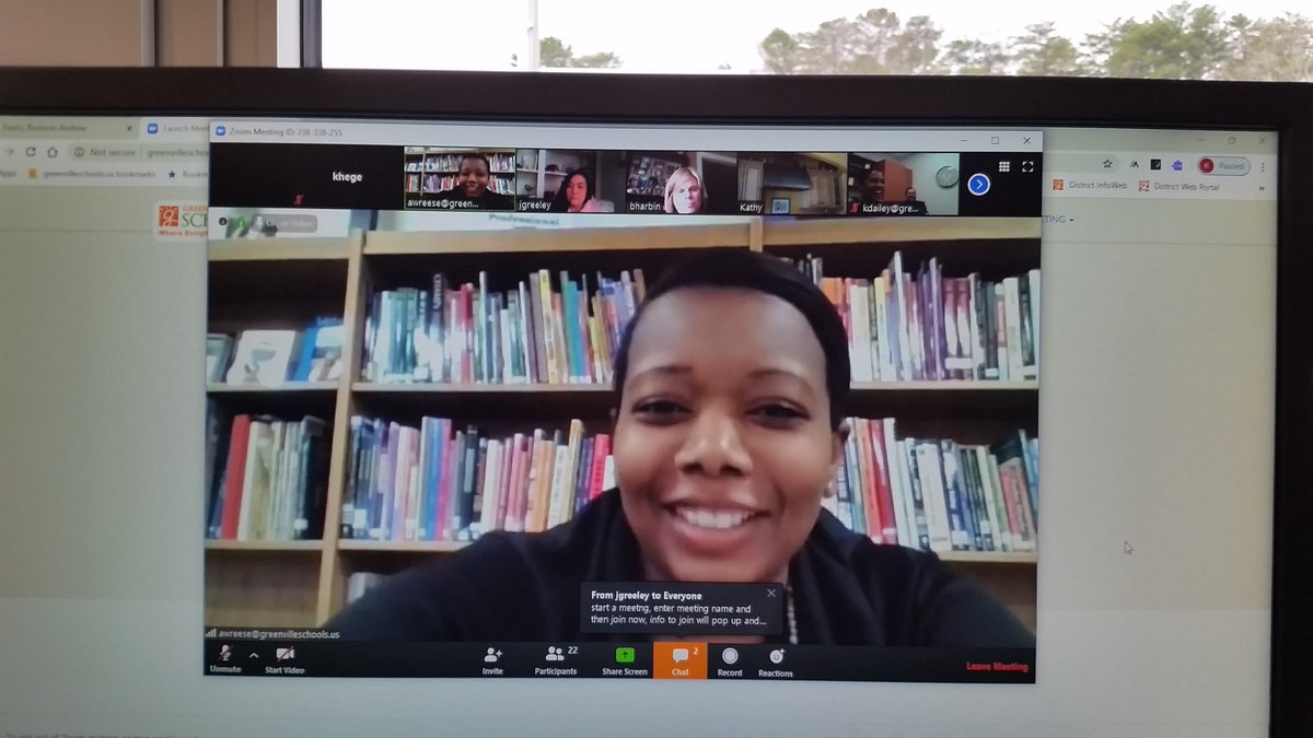 SevierMiddleSC's tweet photo. Thank you to our Instructional Coach April Reese @AprilReesee for bringing our staff together for a virtual Q &amp; A session using Zoom. https://t.co/3Ng5naCyuf