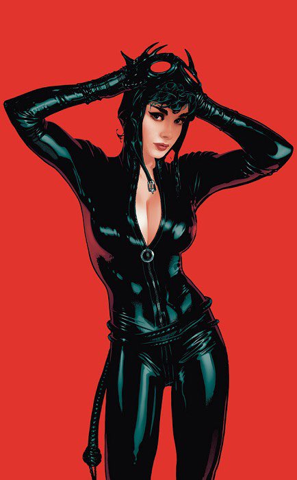Day 19: SELINA KYLE aka CATWOMAN! A cat burglar with an on-again, off-again, romantic relationship with Batman. She is shown as a woman who is very strong-willed, independent and morally dubious. Beat up 3 Flash’s once somehow. Soon to be played by Zoe Kravitz  #WomensHistoryMonth