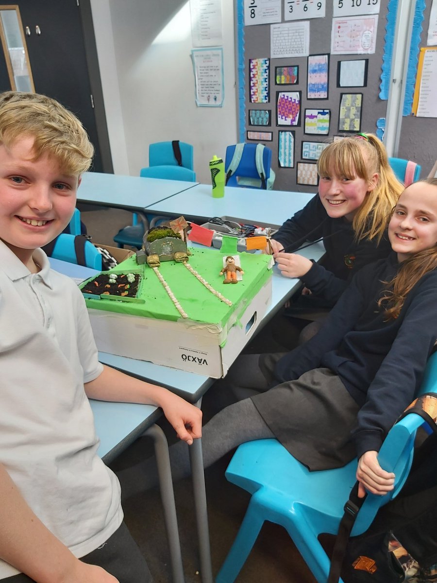 FoxCovertPS's tweet image. Some of our finished Anderson shelters in #p7fcps.  They all survived &apos;the bomb&apos; test and got everyone working really nicely together.  Mrs Norwood is proud of you all 👍🏼