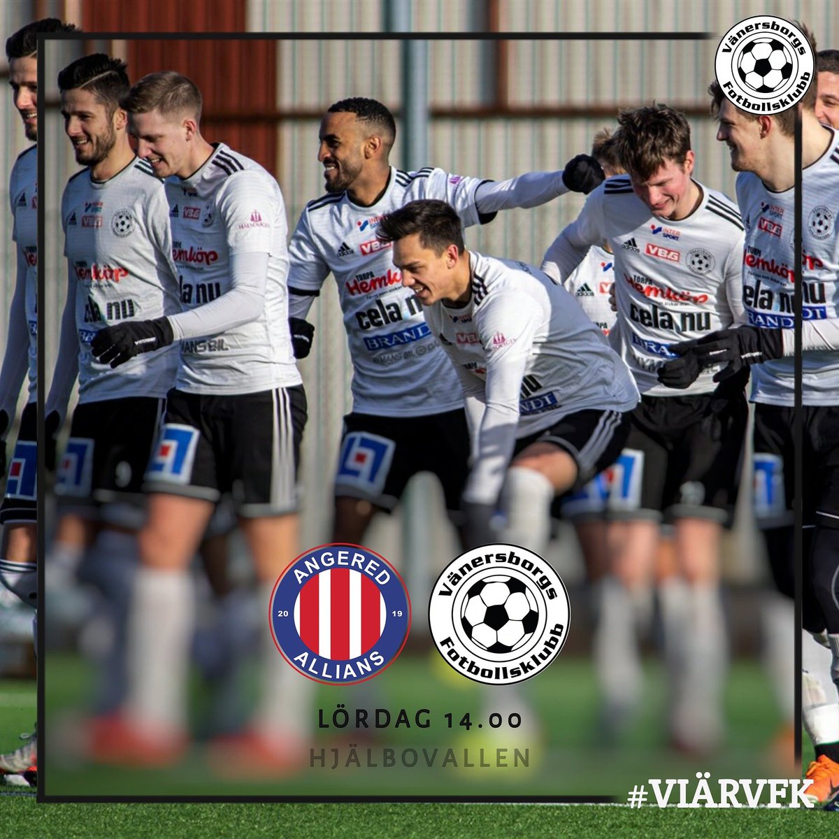 På lördag är det ytterligare en träningsmatch som väntar. För motståndet står Angered Allians från division 3!
#VIÄRVFK #VFK2020