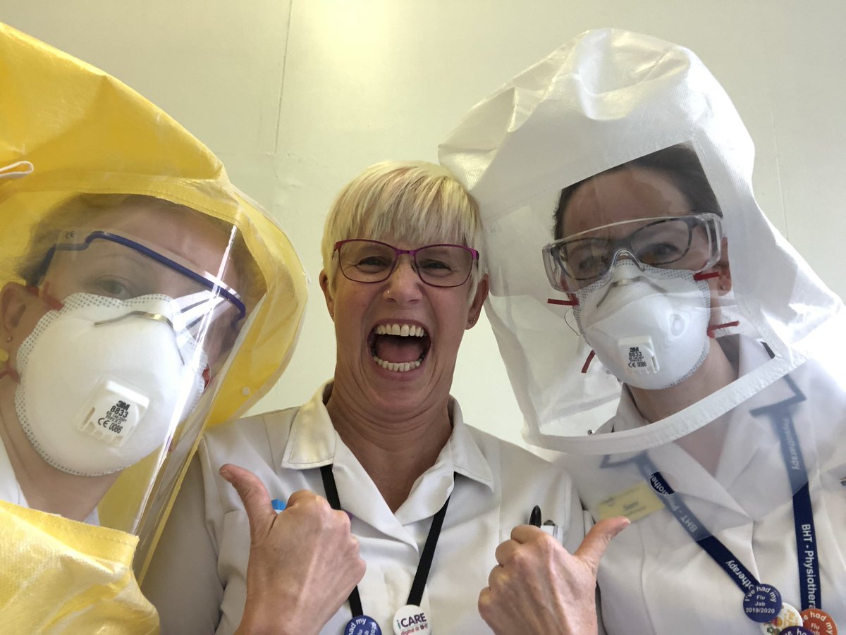New FFP3 masks in use = time for being re-fit tested! #staysafe #Covid19 #respiratoryphysio #AGP