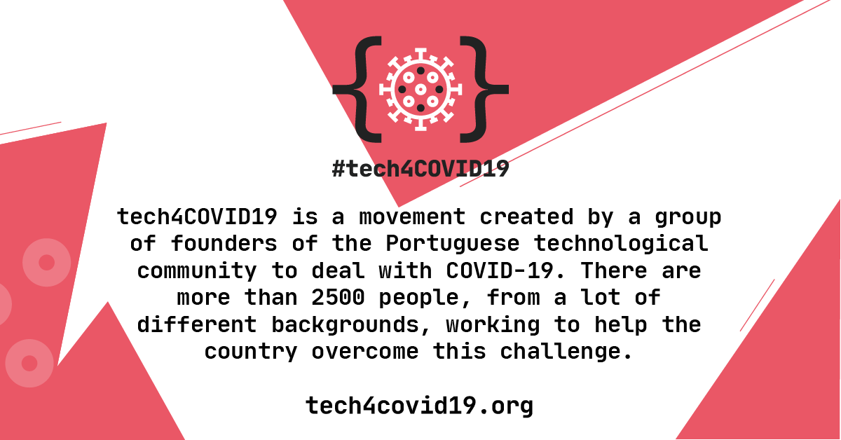 ruidamendes's tweet photo. Awesome initiative!

#tech4covid #tech4good #COVID19PT #covid19 https://t.co/reNefwAPWt