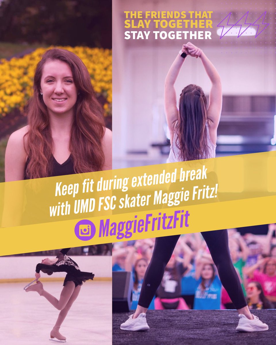 Let’s stay fit together during this extended break! One way to do that is through Maggie’s home workouts on her Instagram account 💪 We are lucky to have so many talented team members here at the UMD Figure Skating Club! Keep up the great work Maggie 👏

instagram.com/p/B97alqWJ_-X/…
