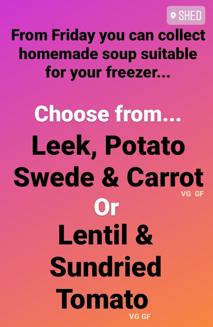 Making soup tomorrow... get it for your neighbour... #rdguk