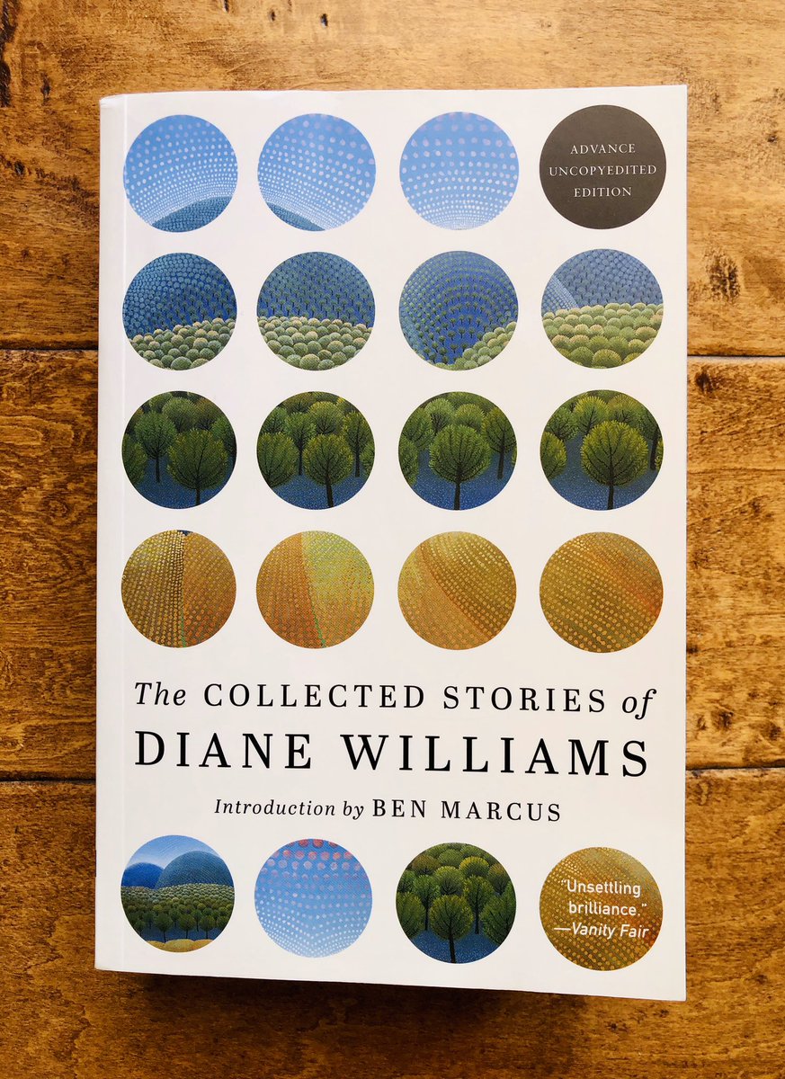 3/19/2020: "All American" by Diane Williams, originally published in her 1990 collection THIS IS ABOUT THE BODY, THE MIND, THE SOUL, THE WORLD, TIME AND FATE. Reprinted in THE COLLECTED STORIES OF DIANE WILLIAMS, published in 2018 by  @soho_press.