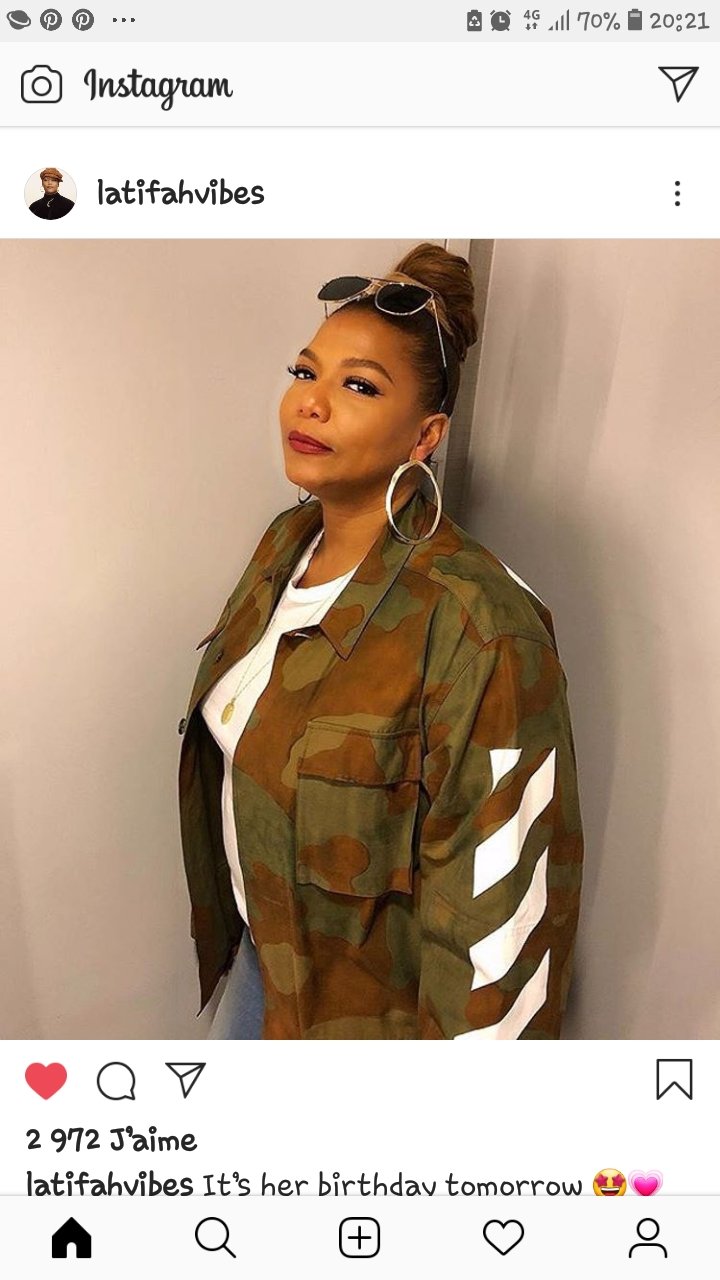 Happy Birthday Queen Latifah i love you   