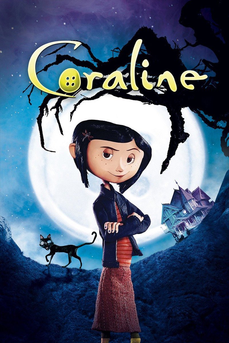 Коралина в стране кошмаров отзывы. Coraline 2009 Постер.