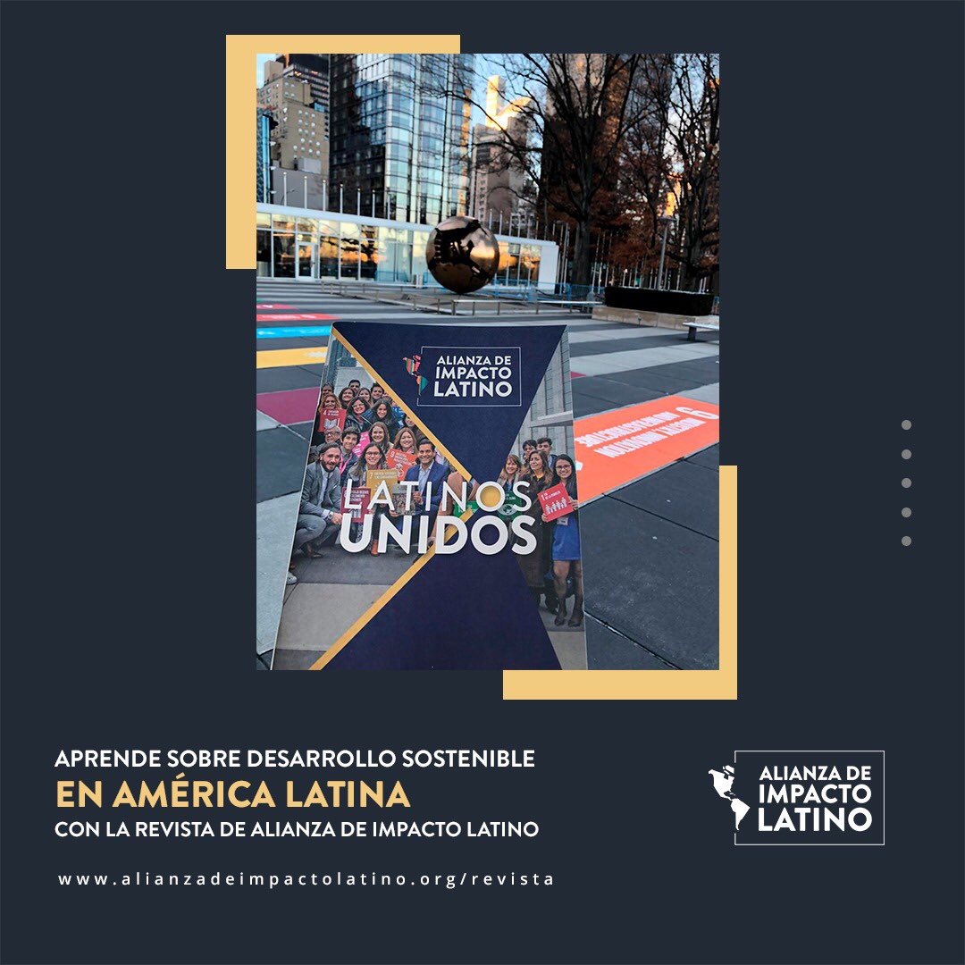 CumbreImpactoIB's tweet photo. En este tiempo de estar en casa, te invitamos  a conocer sobre desarrollo sostenible y también a leer interesantes historias de líderes que están transformando la región en la Revista Alianza de Impacto Latino https://t.co/iN1oT0IvAg https://t.co/w34SDbJDEO