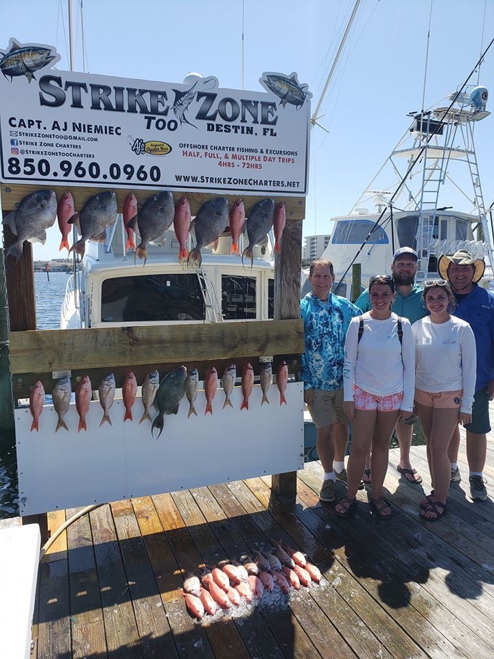 Fishing trips are the best way to be around your own family and not the public! We’ve got you covered if the beaches aren’t open! 850-960-0960