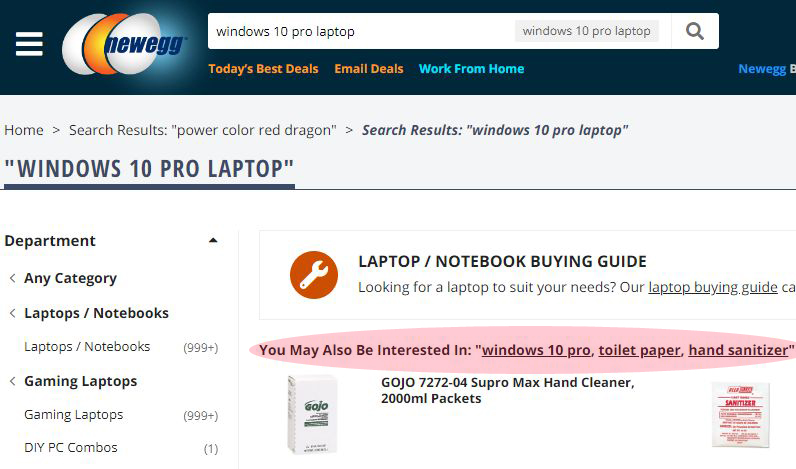 lib: Windows 10 Pro Search Bar Not Working