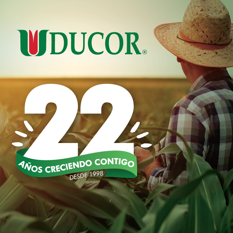 DucorAgro's tweet photo. Estamos orgullosos de cumplir 22 años trabajando y creciendo contigo.👏🙌

#AniversarioDucor #NosImportanTusCultivos #Ducor #22Años #SeDiceFacil #OrgullosamenteMexicano #Agradecidos #GraciasAti https://t.co/fWKBuVR07p