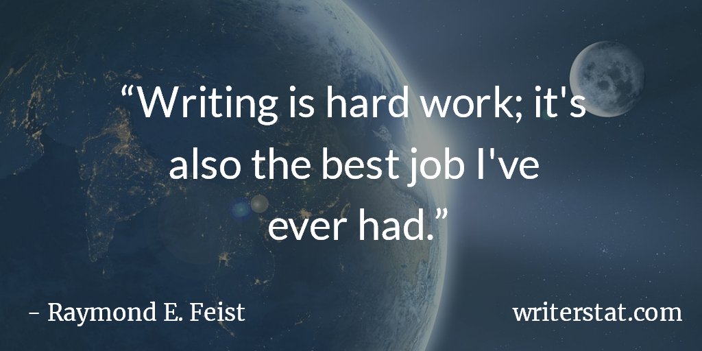 WrtrStat's tweet photo. "Being an author and writing takes a mental toughness, much like that of being an athlete, it can be you against both outside and inside forces. Hang tough. A moment of joy or experience or growth for you and your readers is worth it." -Wrtr #amwriting Writing.~Change an outlook. https://t.co/cyH6UbQ0Tb