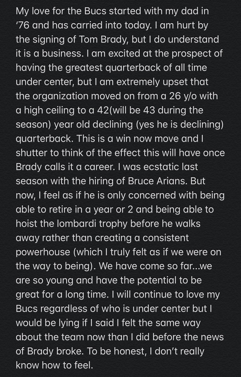 DylanMellor's tweet photo. My thoughts on the current #Bucs and Jameis Winston situation...for the 2 or 3 people who care: https://t.co/DlHjISOY4T