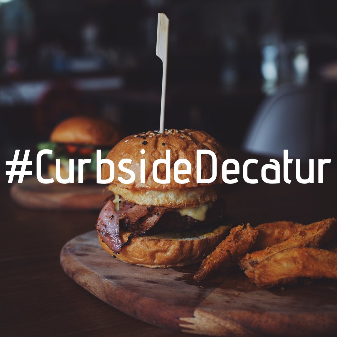 Welcome to the launch of #CurbsideDecatur, a awareness campaign to support small businesses in our community - for starters, restaurants and retail - that are still operating during social distancing guidelines due to the #COVID19 virus issues in #MyDecaturAL.