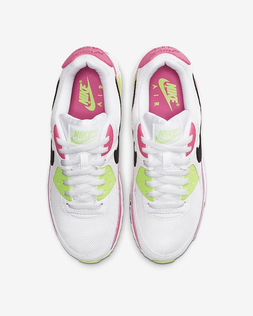 nike air max green and pink