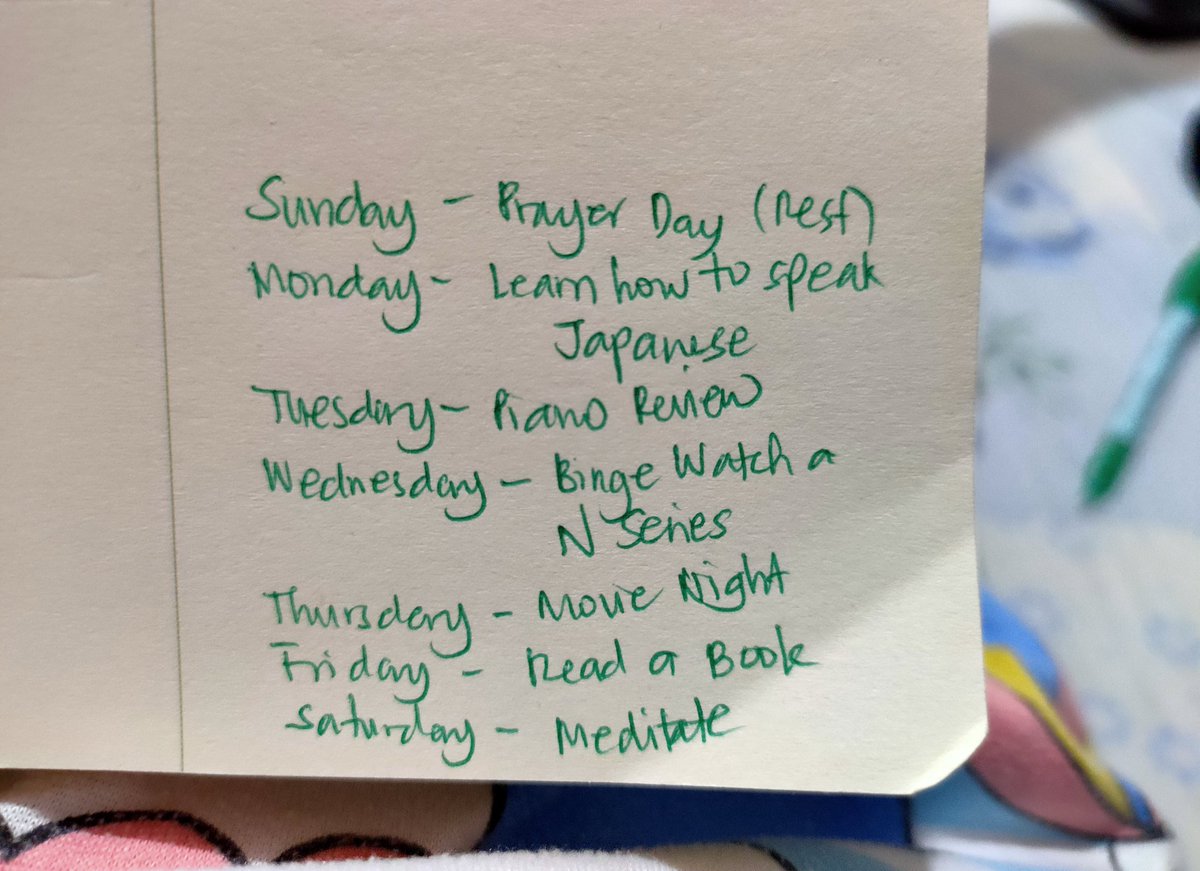 xebi07's tweet image. Will be making the most of the FREE time I am having now. Minsan lang to, so PUSH! #TimeForMyself #WeeklySched #quarantinegoals 😁😁😁😉
